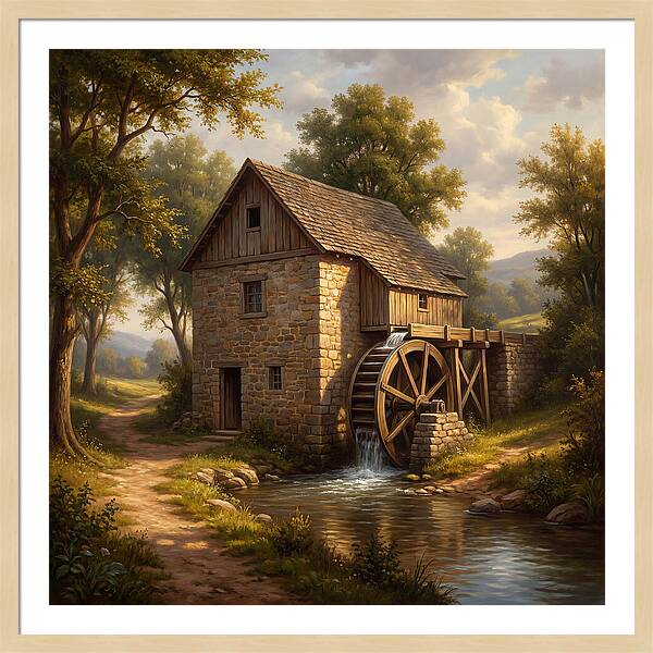 Tranquil Water Mill