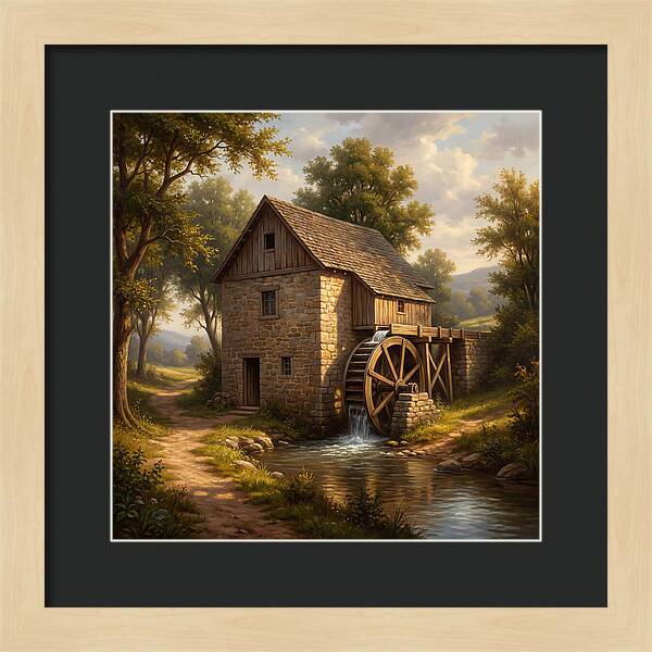 Tranquil Water Mill