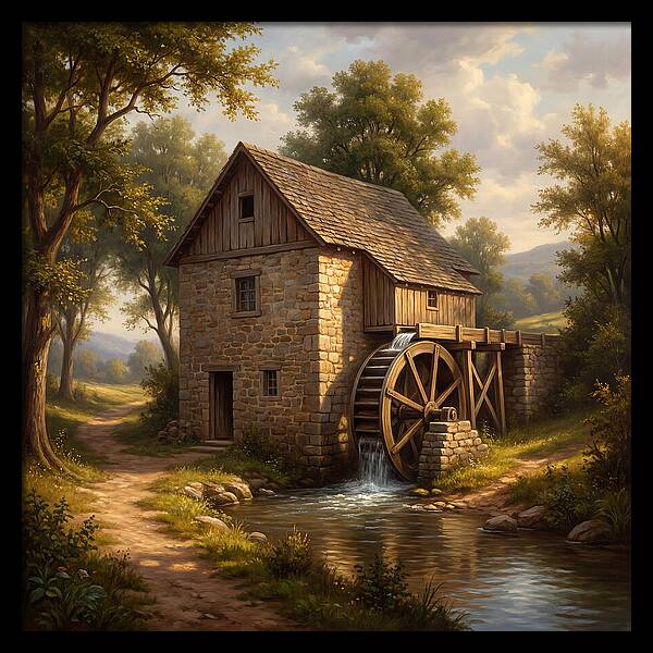 Tranquil Water Mill