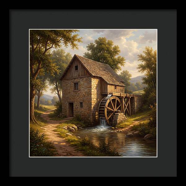 Tranquil Water Mill