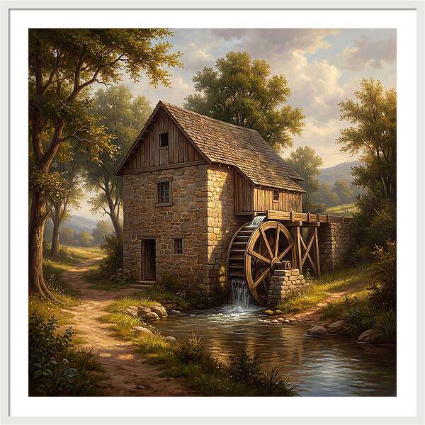 Tranquil Water Mill