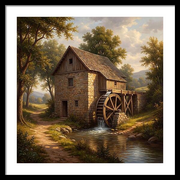 Tranquil Water Mill