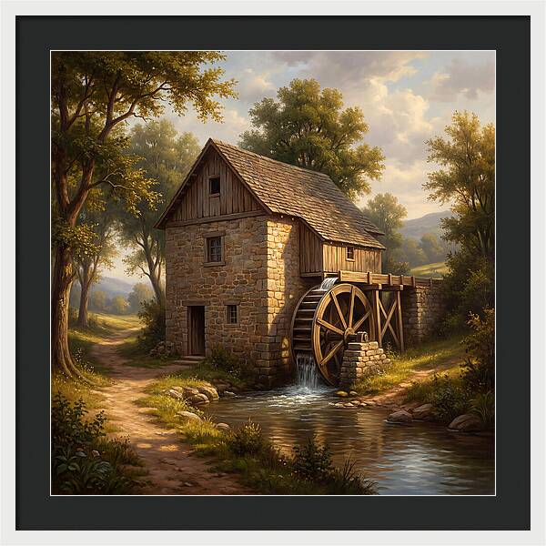 Tranquil Water Mill