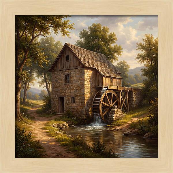 Tranquil Water Mill