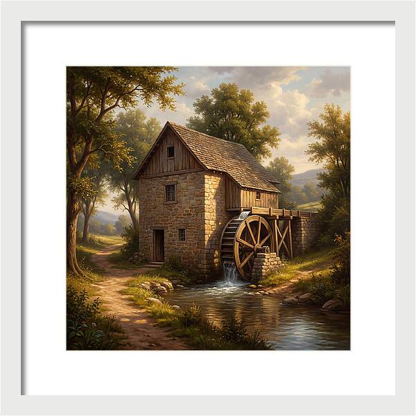 Tranquil Water Mill