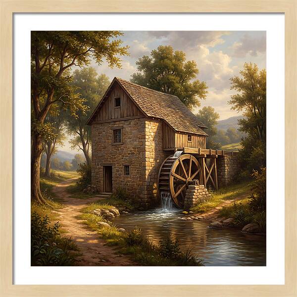 Tranquil Water Mill