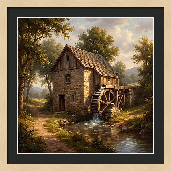 Tranquil Water Mill