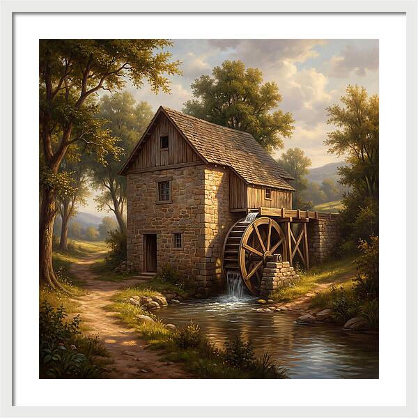 Tranquil Water Mill
