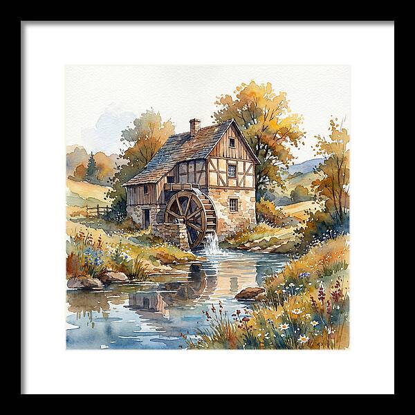 Tranquil Water Mill
