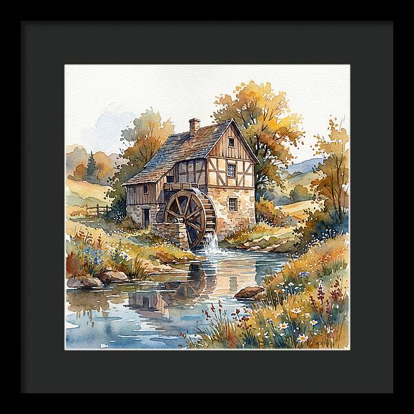 Tranquil Water Mill