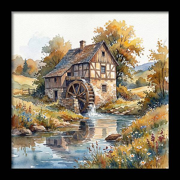 Tranquil Water Mill