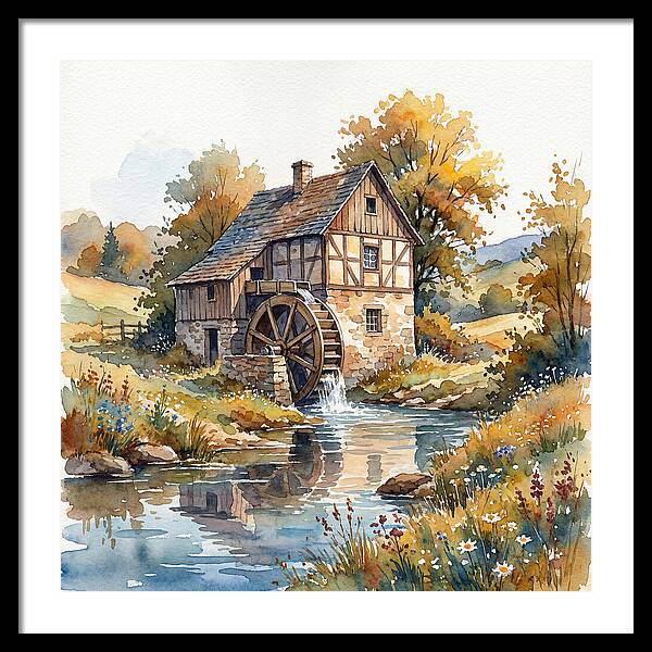 Tranquil Water Mill