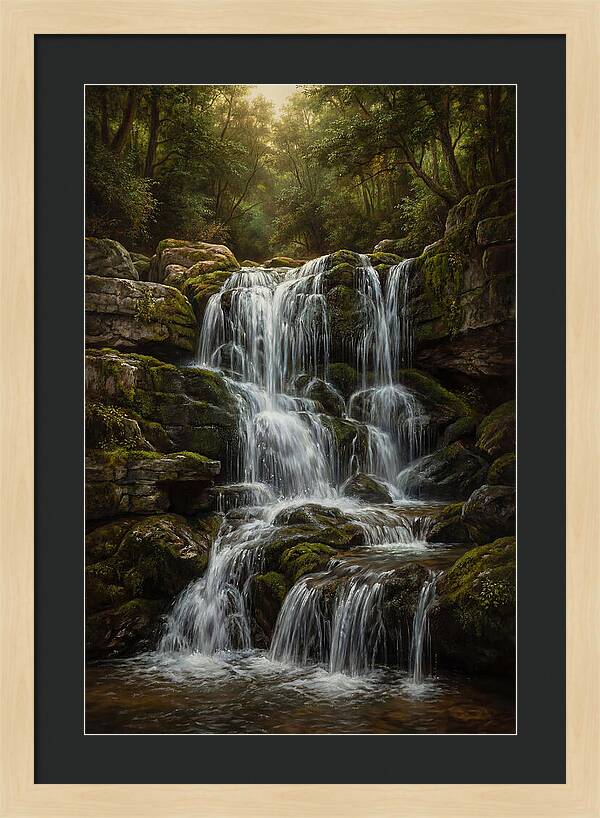 Tranquil Waterfall Escape