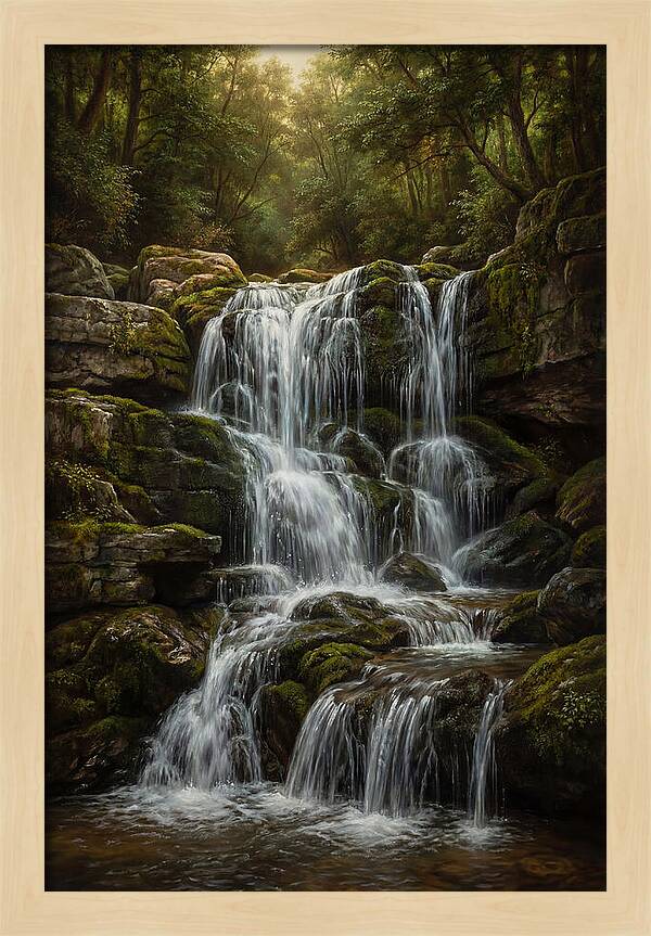Tranquil Waterfall Escape