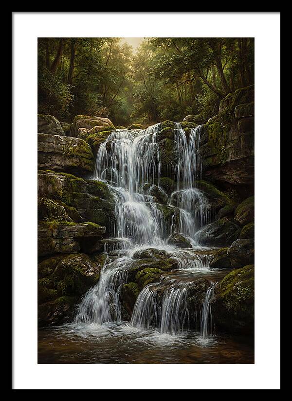 Tranquil Waterfall Escape