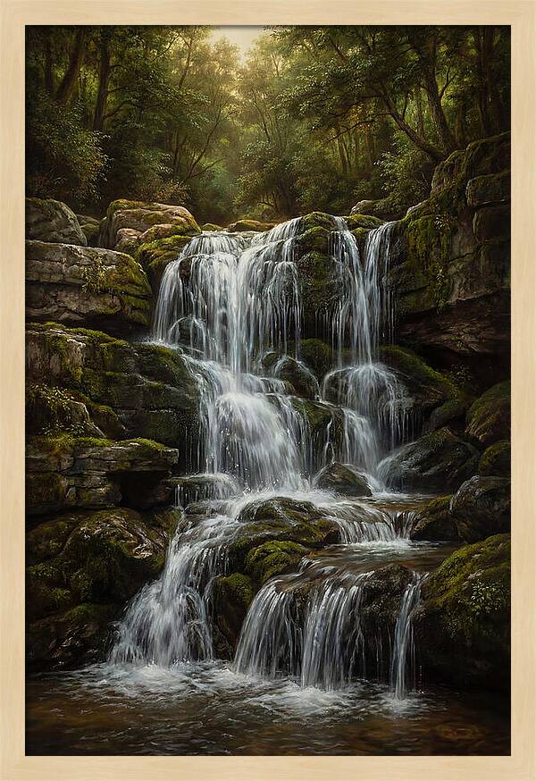 Tranquil Waterfall Escape