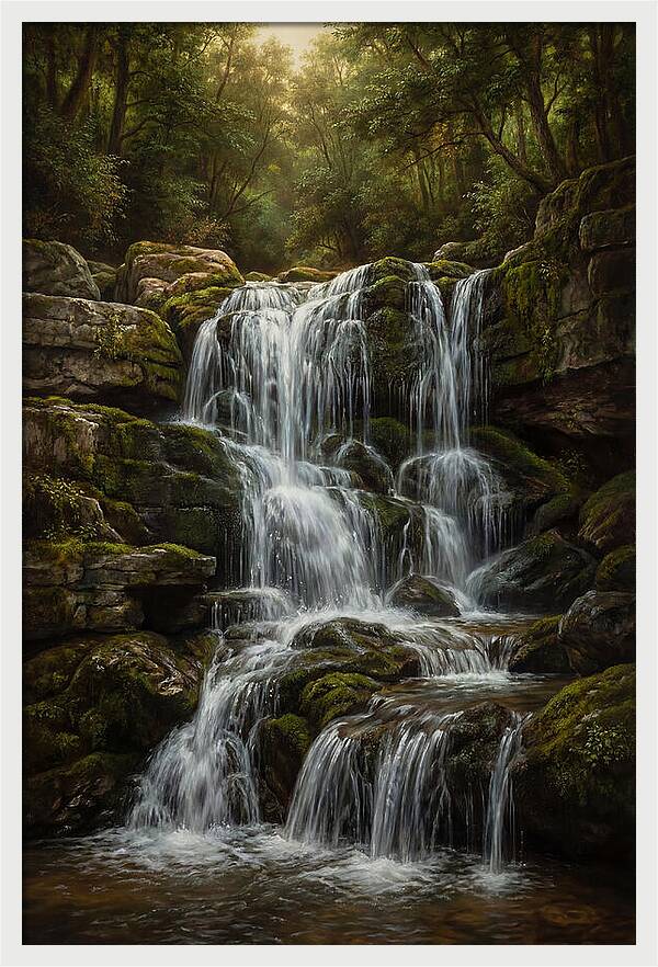 Tranquil Waterfall Escape