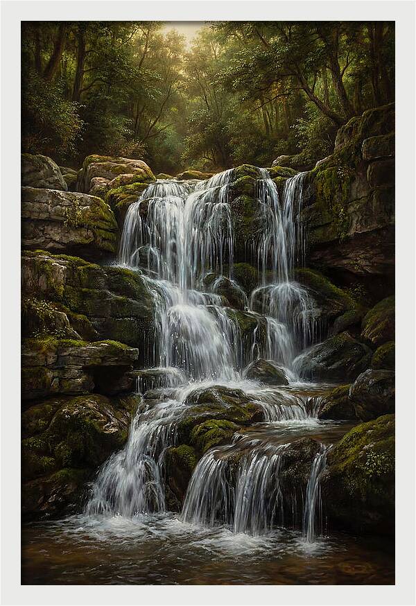 Tranquil Waterfall Escape