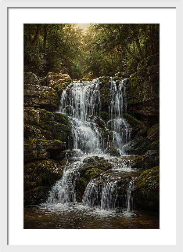Tranquil Waterfall Escape