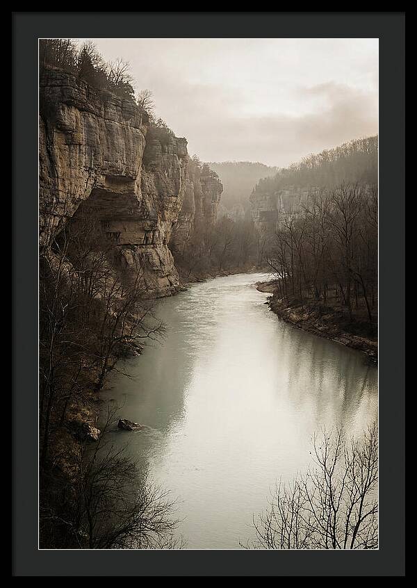 Tranquil Waters Of Buffalo National River