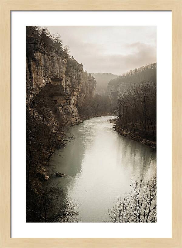 Tranquil Waters Of Buffalo National River