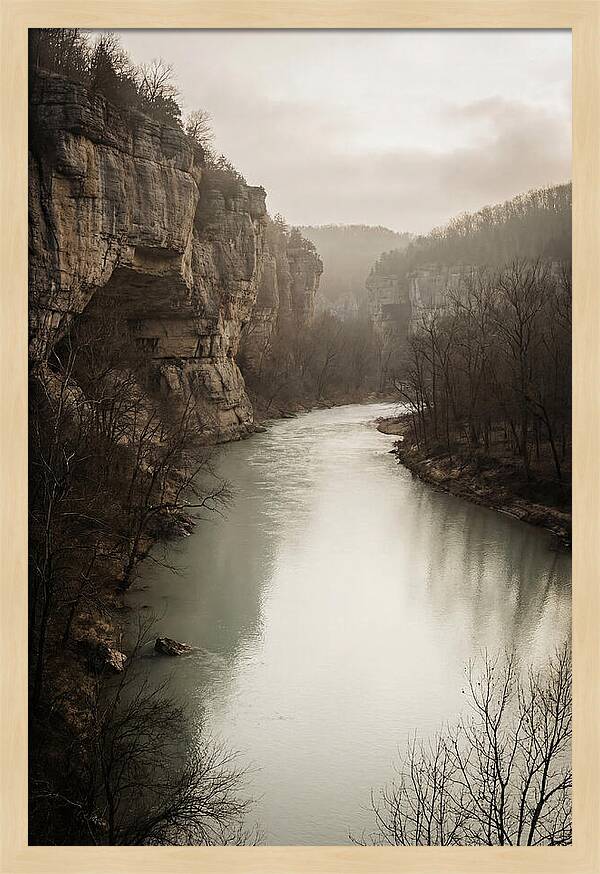 Tranquil Waters Of Buffalo National River