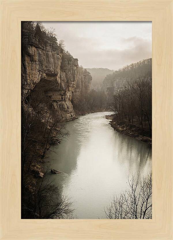 Tranquil Waters Of Buffalo National River