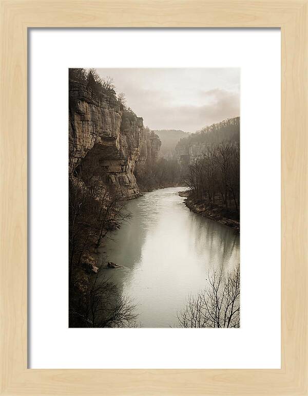 Tranquil Waters Of Buffalo National River