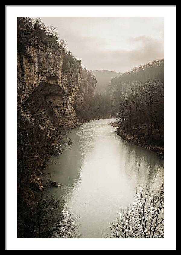 Tranquil Waters Of Buffalo National River