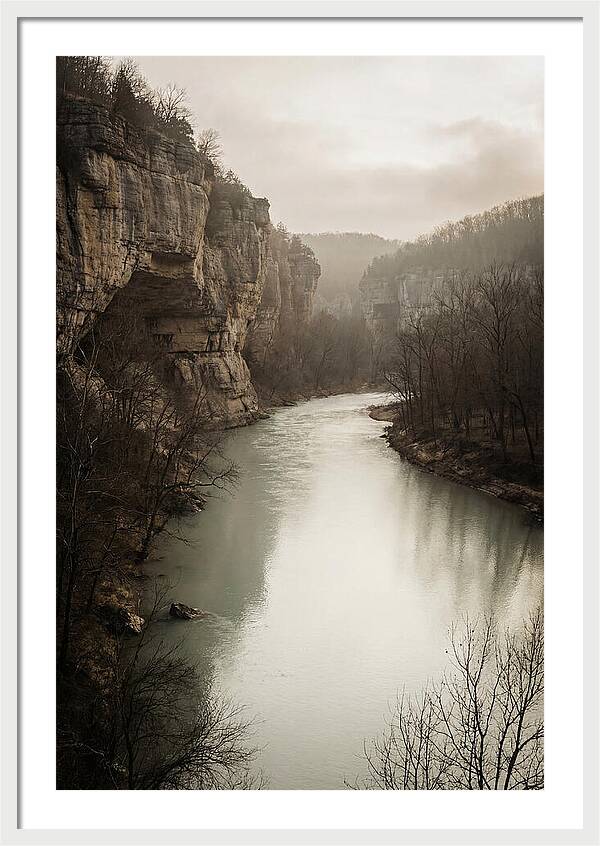 Tranquil Waters Of Buffalo National River