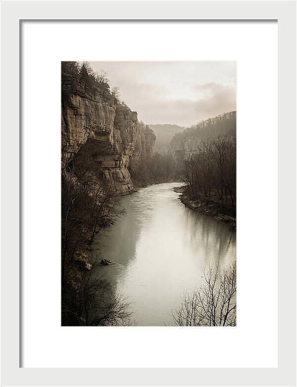 Tranquil Waters Of Buffalo National River