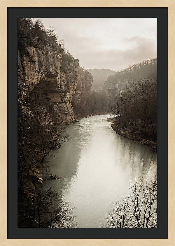 Tranquil Waters Of Buffalo National River