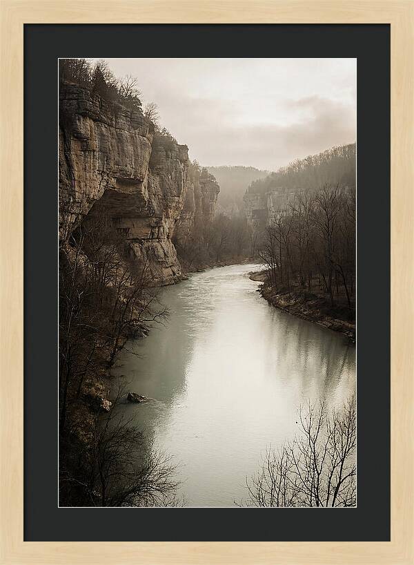 Tranquil Waters Of Buffalo National River