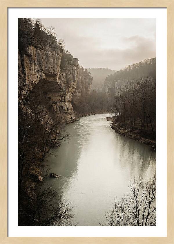 Tranquil Waters Of Buffalo National River