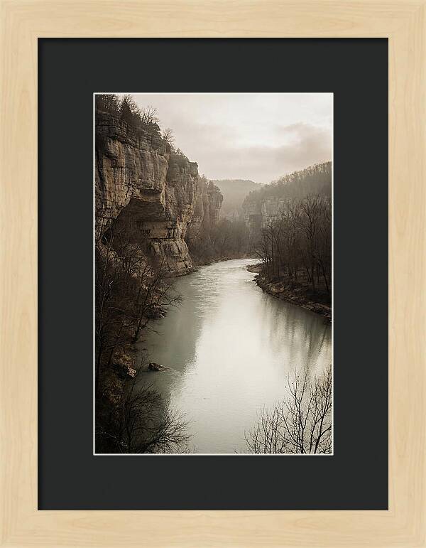 Tranquil Waters Of Buffalo National River