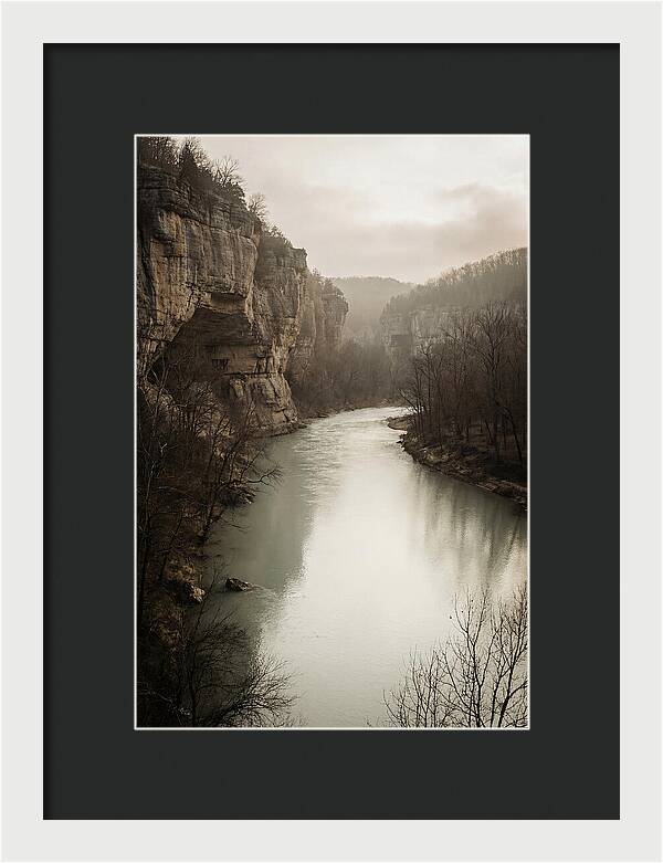 Tranquil Waters Of Buffalo National River