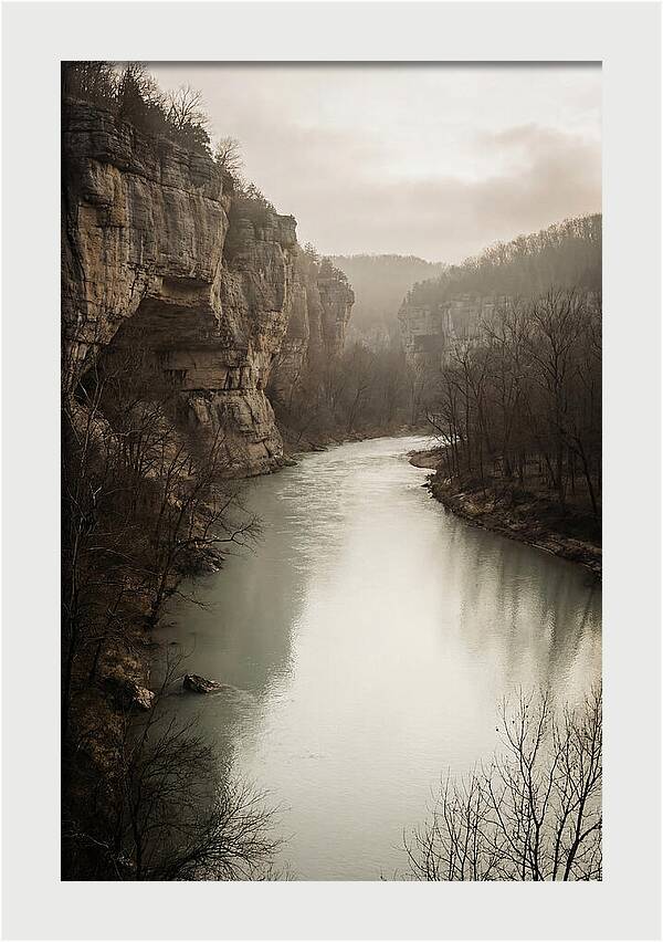 Tranquil Waters Of Buffalo National River