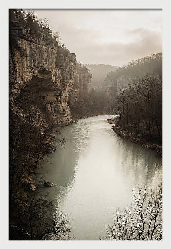 Tranquil Waters Of Buffalo National River