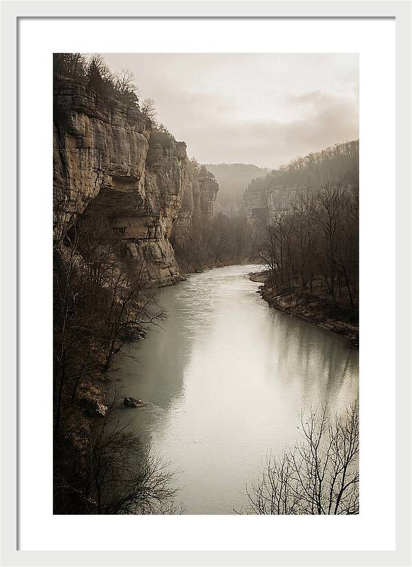 Tranquil Waters Of Buffalo National River