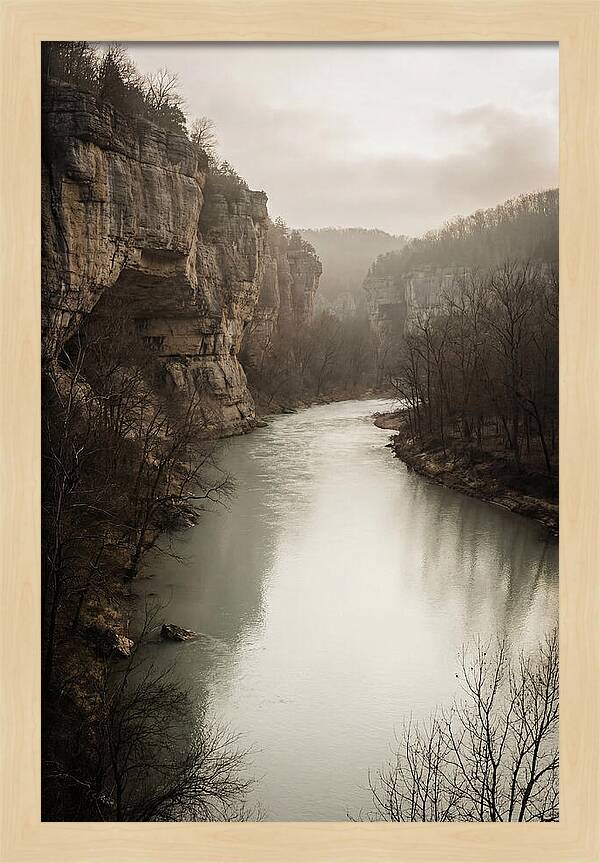 Tranquil Waters Of Buffalo National River