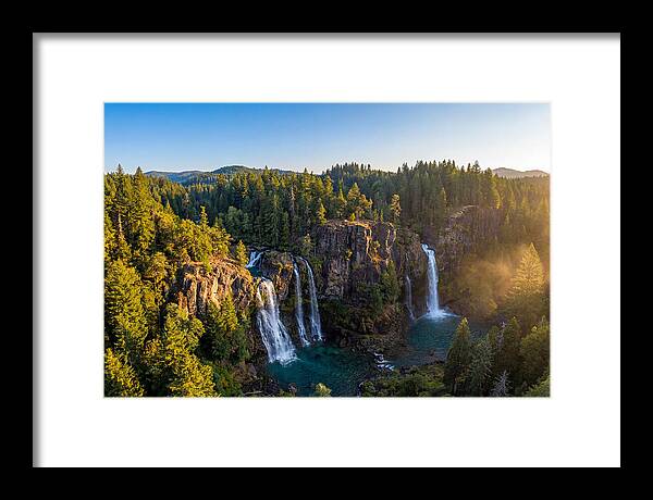 Tranquil Waters Of Burney Falls