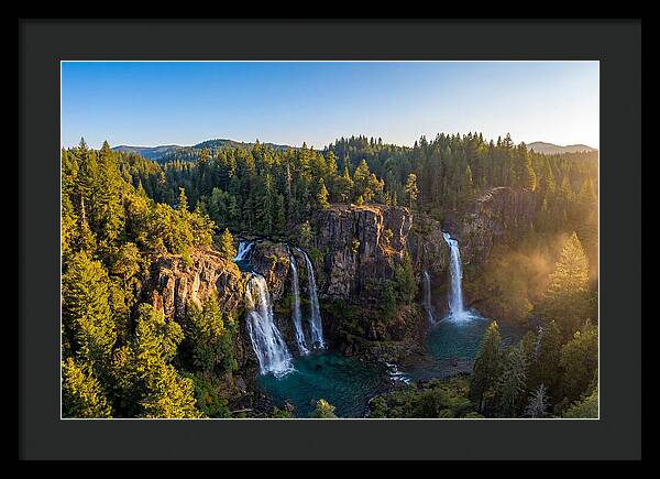 Tranquil Waters Of Burney Falls
