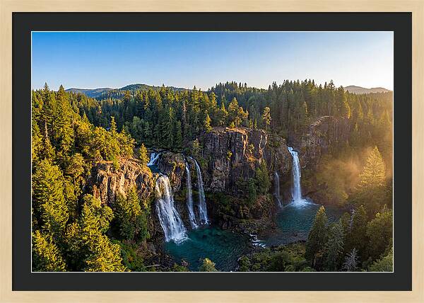 Tranquil Waters Of Burney Falls