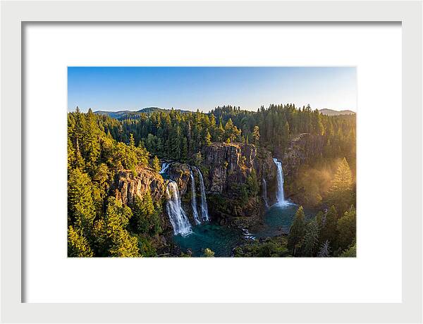 Tranquil Waters Of Burney Falls