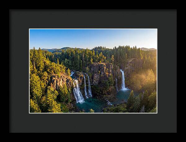 Tranquil Waters Of Burney Falls