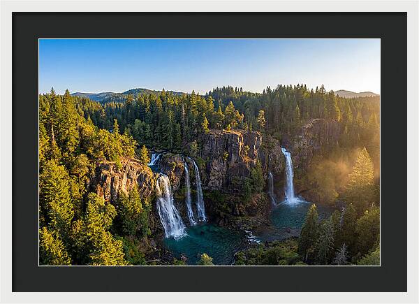 Tranquil Waters Of Burney Falls