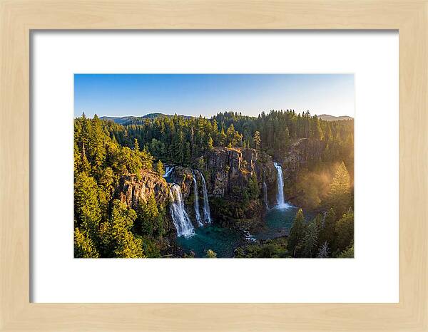 Tranquil Waters Of Burney Falls