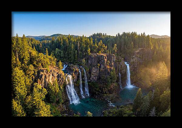 Tranquil Waters Of Burney Falls