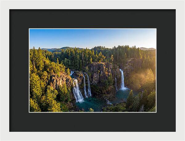 Tranquil Waters Of Burney Falls