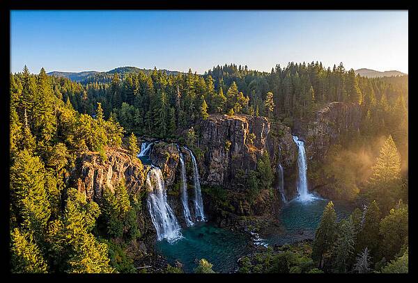 Tranquil Waters Of Burney Falls